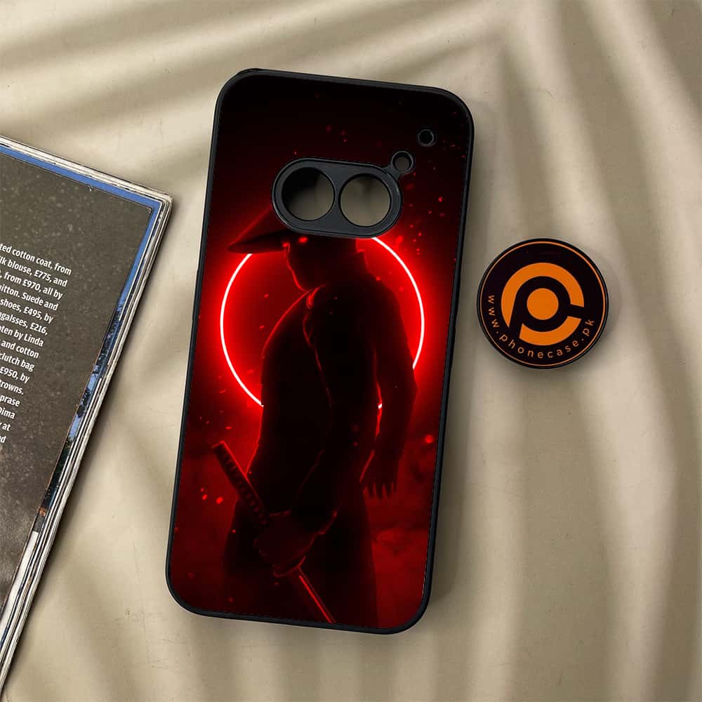 Nothing Phone (2a) - Ninja Series - Premium Metal Printed soft Bumper Shock Proof Case