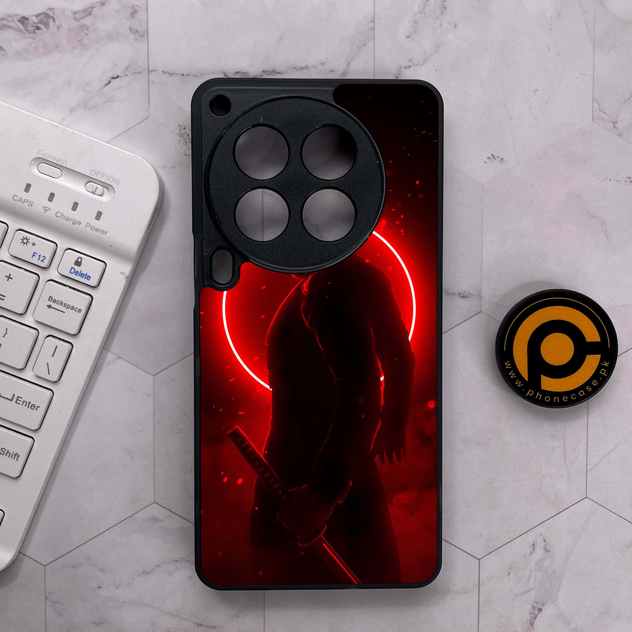 Tecno Camon 30 Premier - Ninja Series - Premium Metal Printed soft Bumper shock Proof Case