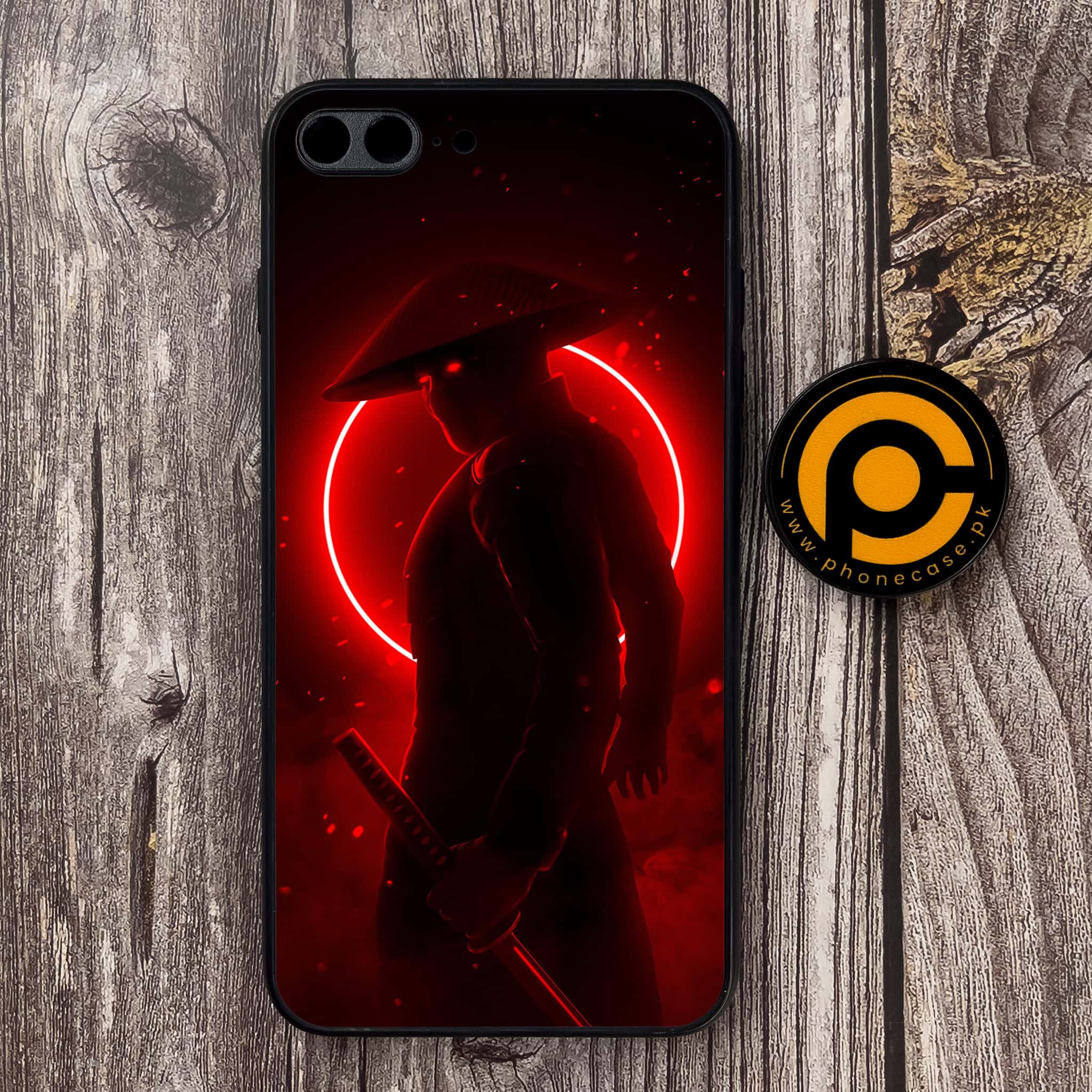 iPhone 7 Plus  - Ninja Series - Premium Metal Printed soft Bumper shock Proof Case