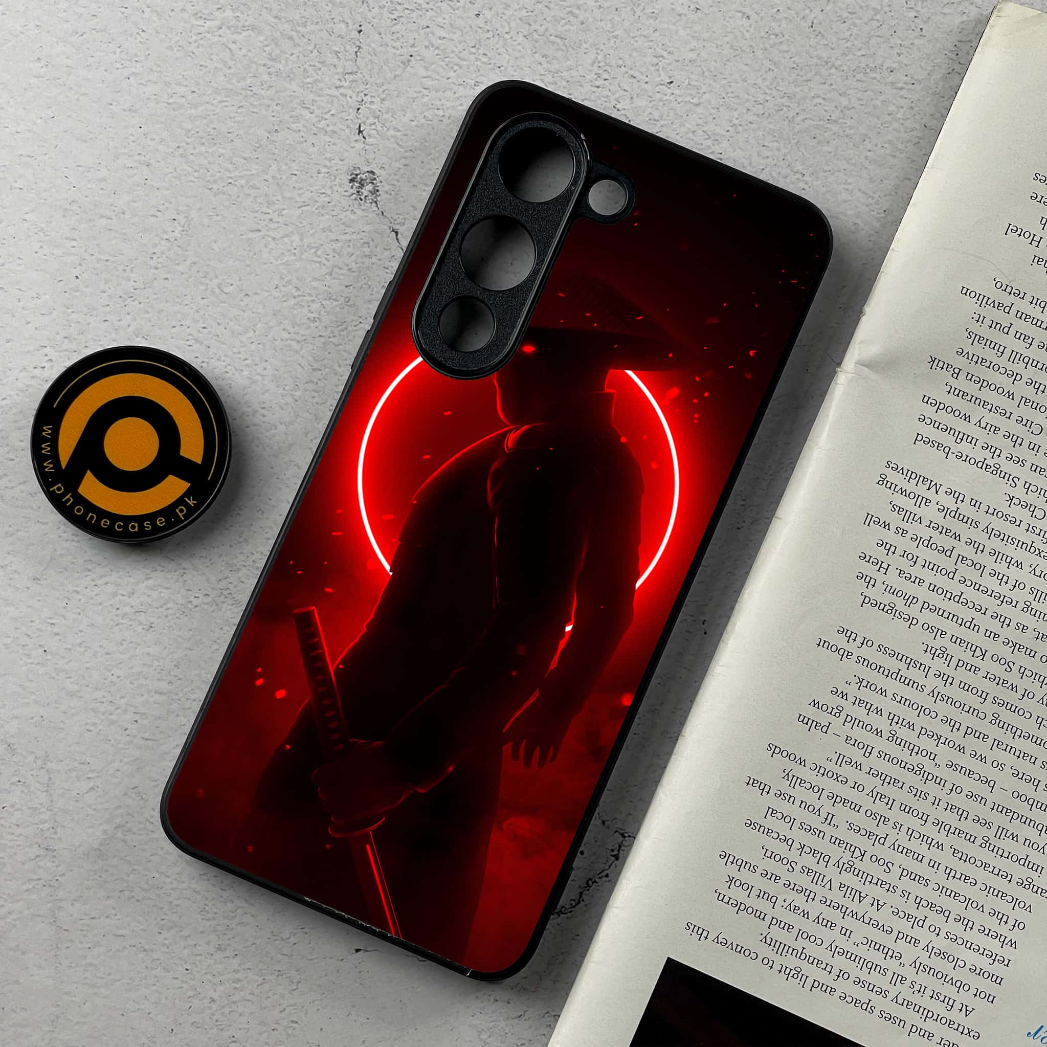 Vivo Y04 - Ninja Series - Premium Metal Printed Soft Bumper Shockproof Case