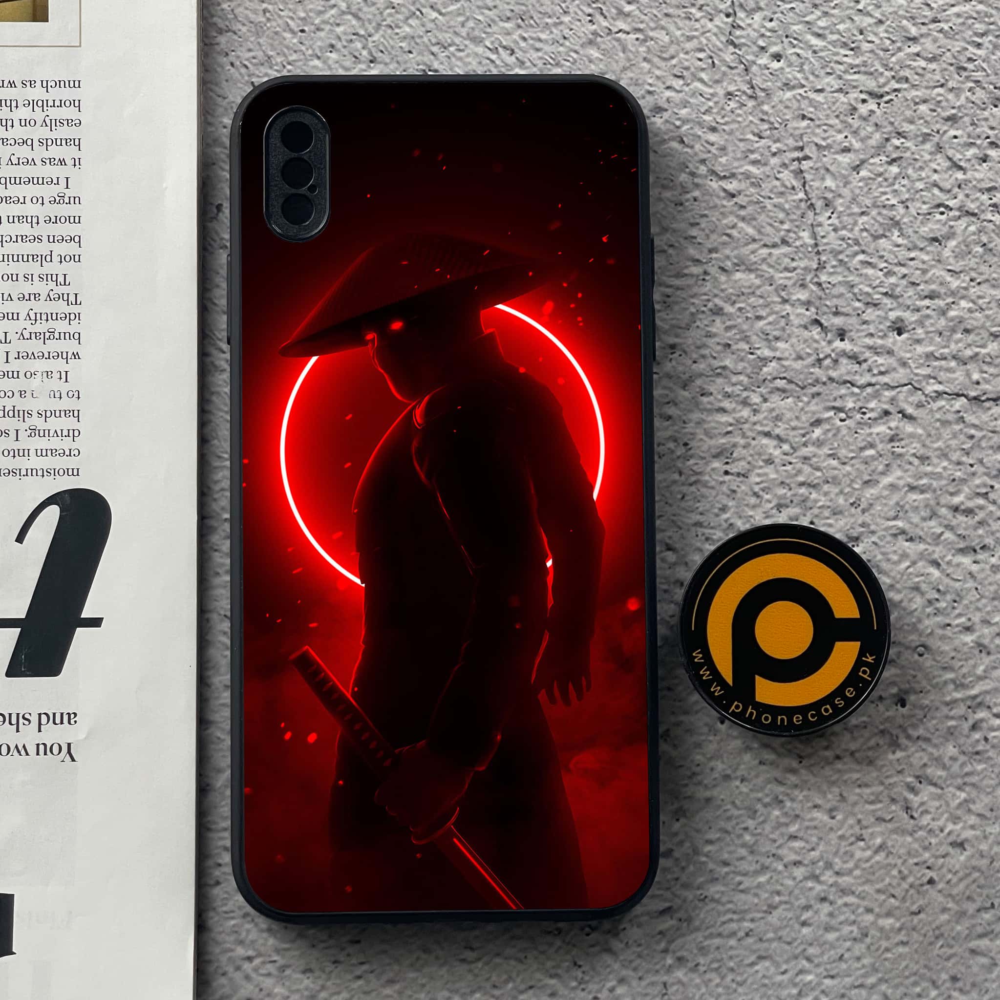 iPhone XS Max - Ninja Series - Premium Metal Printed soft Bumper shock Proof Case