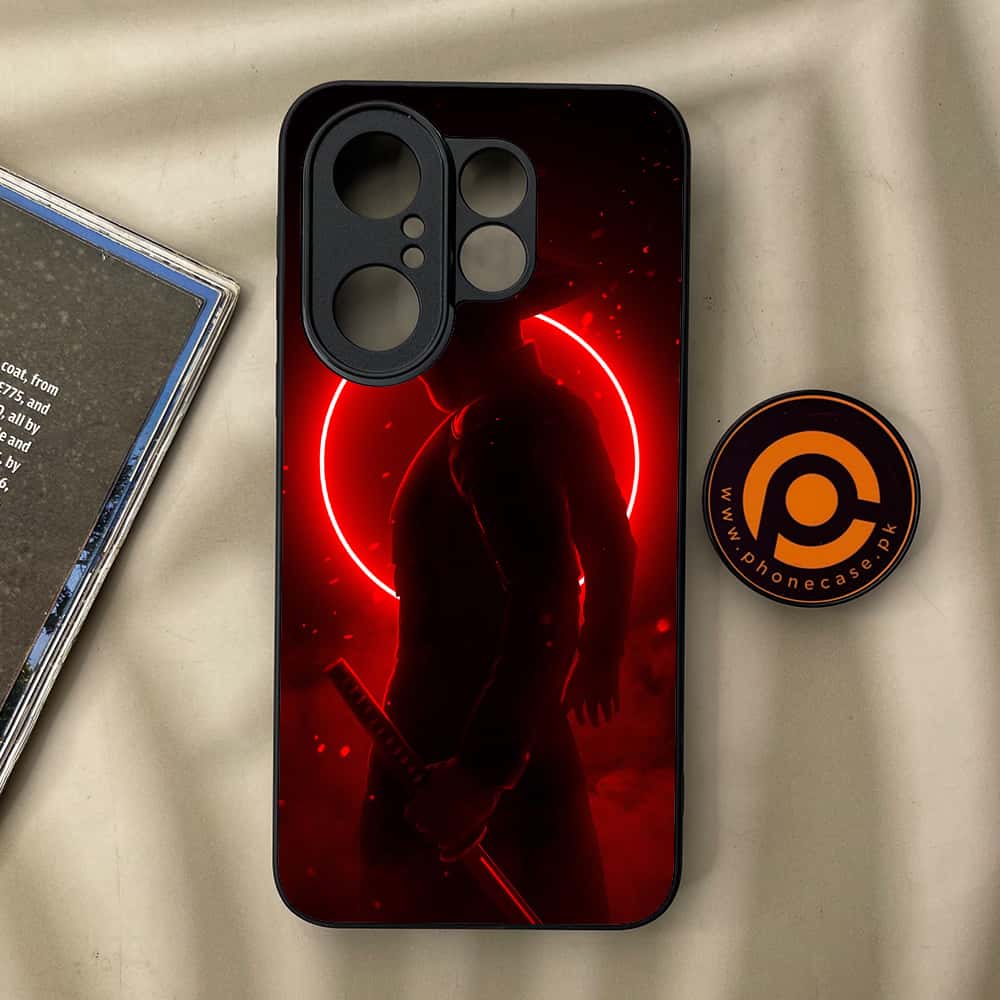 Vivo X200 FE - Ninja Series - Premium Metal Printed soft Bumper Shock Proof Case