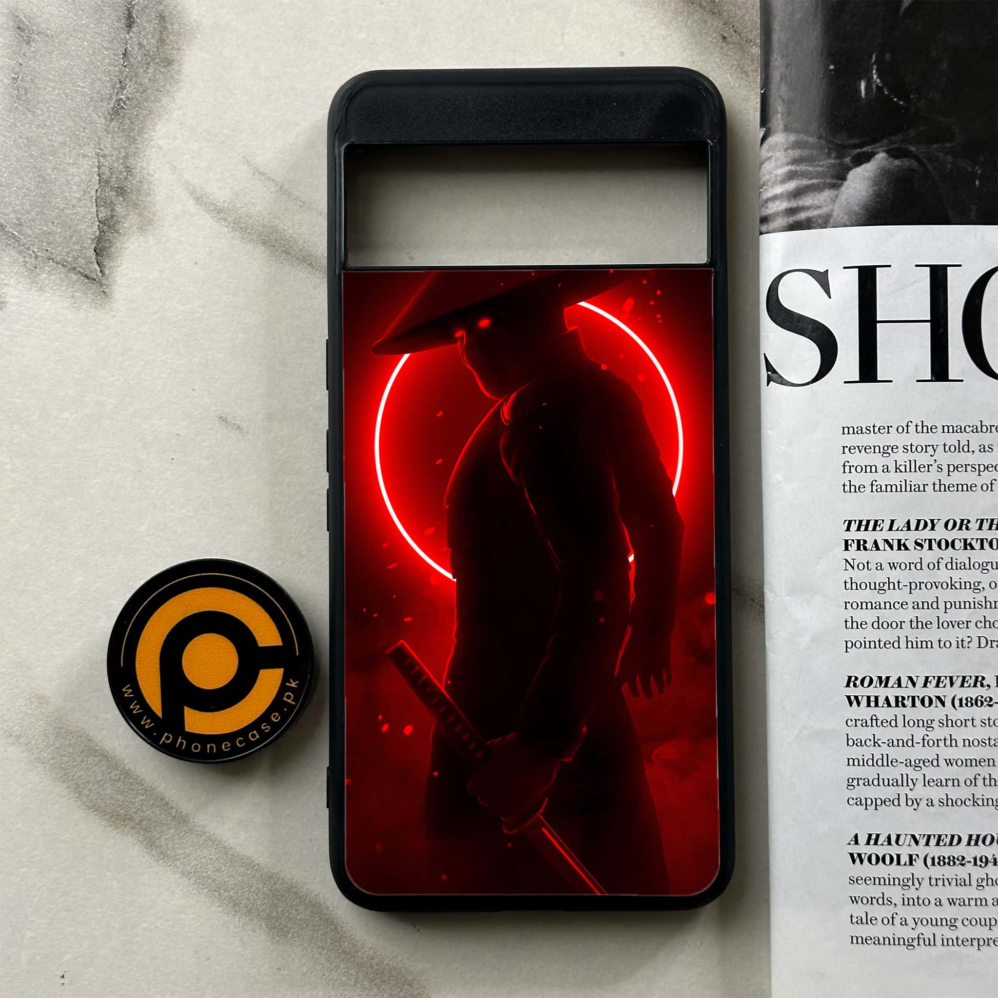 Google Pixel 8a - Ninja Series - Premium Printed soft Bumper Shock Proof Case