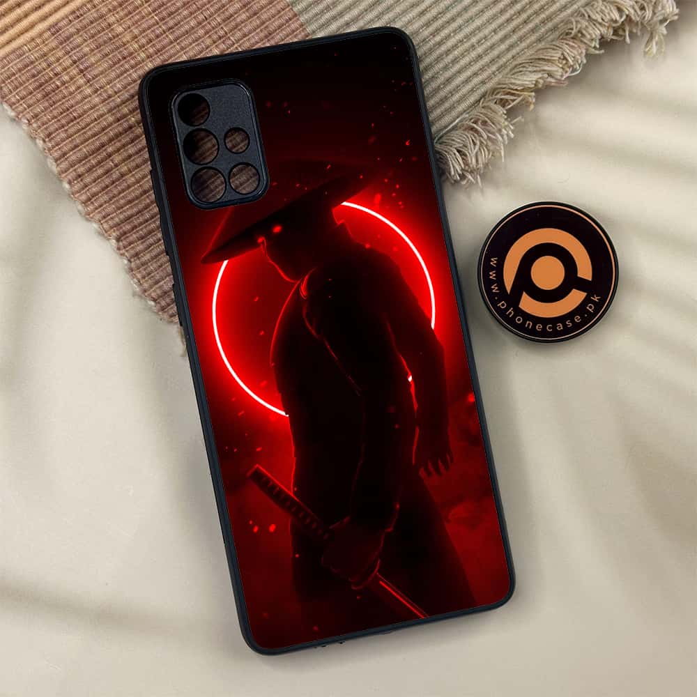 Samsung Galaxy A71 -  Ninja Series - Premium Metal Printed soft Bumper shock Proof Case