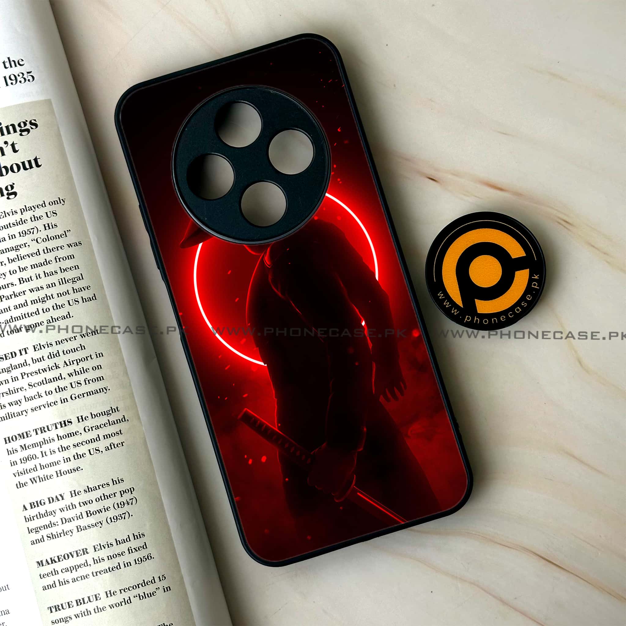 Oppo F27 Pro Plus - Ninja Series - Premium Metal Printed soft Bumper Shock Proof Case