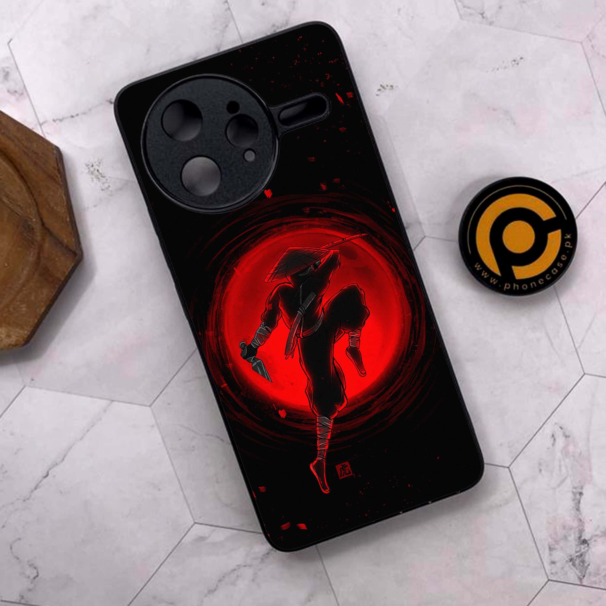 Xiaomi Poco F7 Ultra 5G - Ninja Series - Premium Metal Printed soft Bumper shock Proof Case
