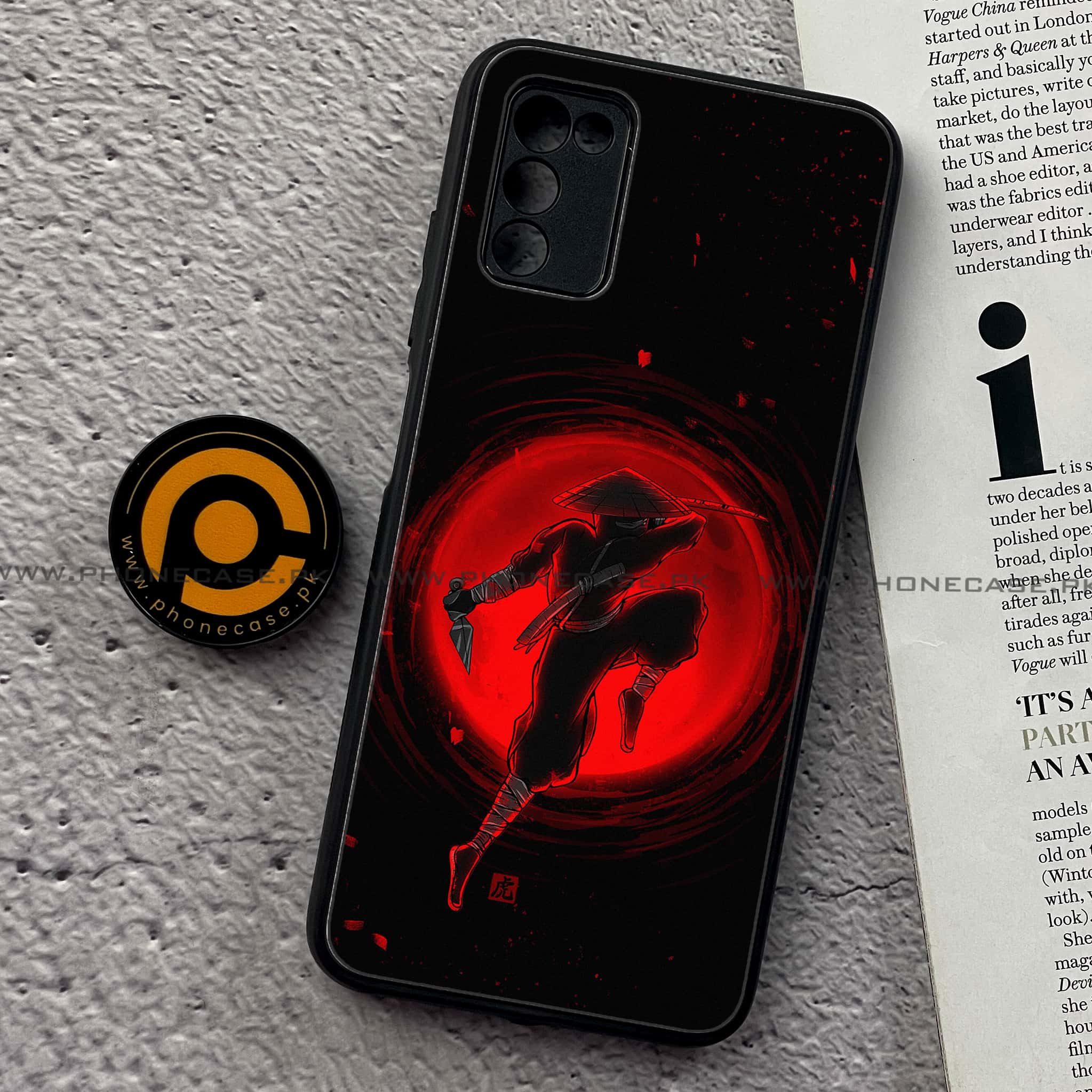 Samsung Galaxy A02s - Ninja Series - Premium Printed Metal soft Bumper shock Proof Case
