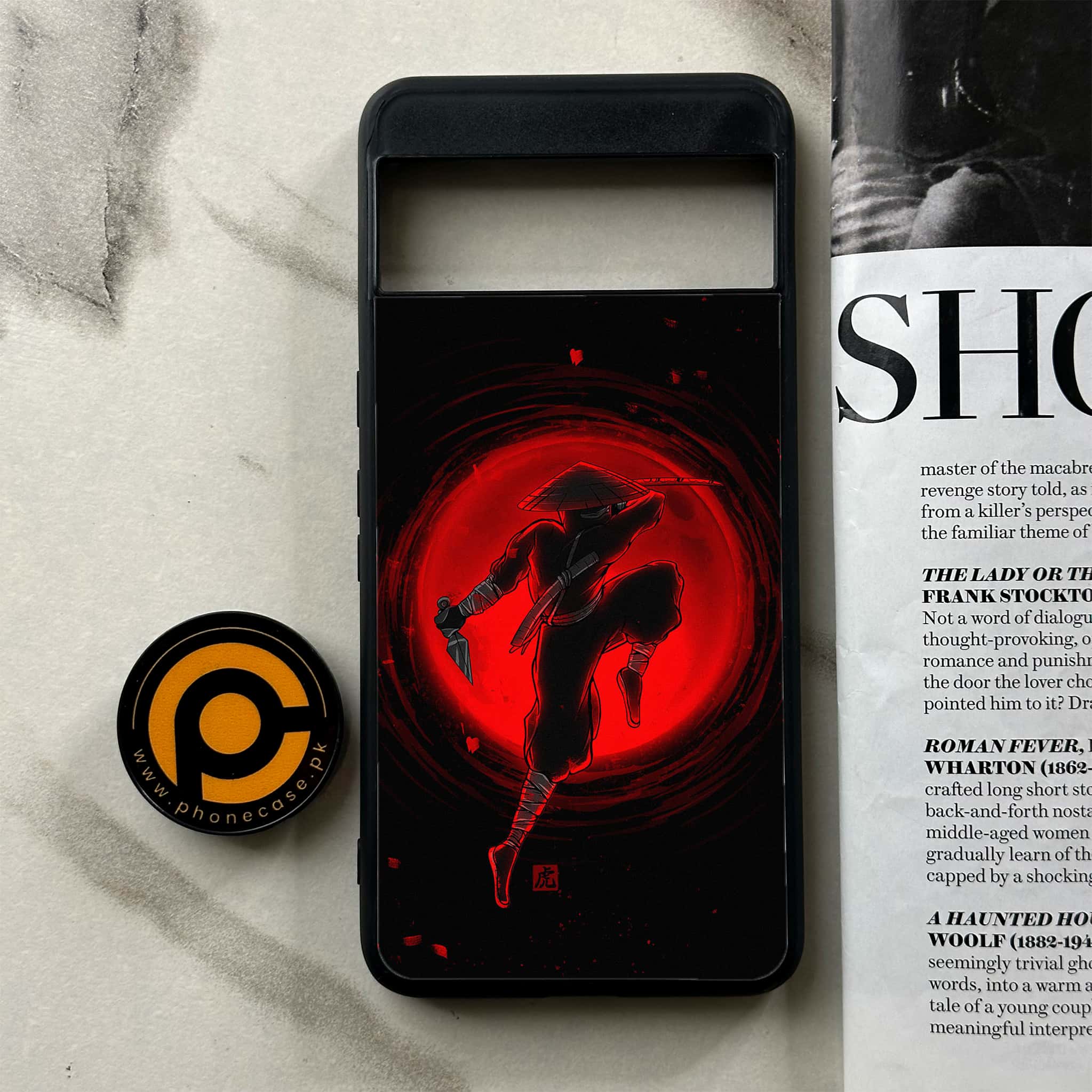 Google Pixel 8a - Ninja Series - Premium Printed soft Bumper Shock Proof Case