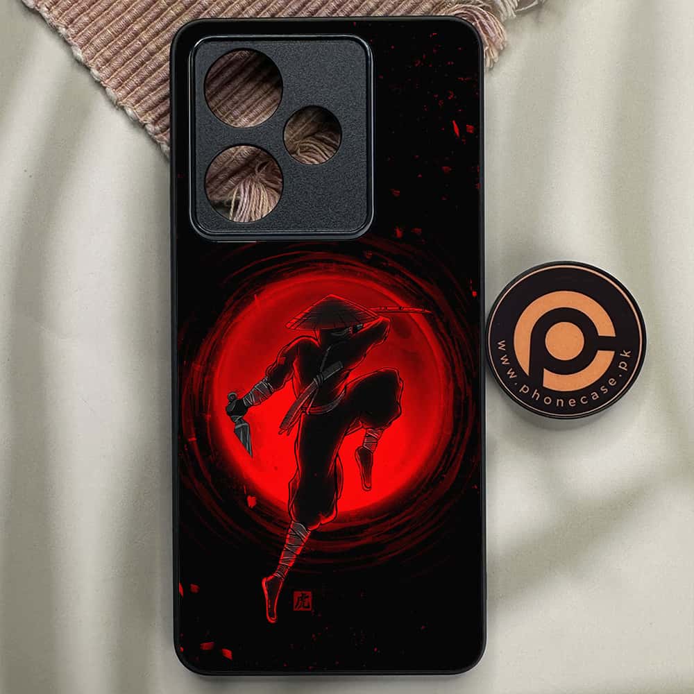 Realme GT 7 - Ninja Series - Premium Metal Printed soft Bumper shock Proof Case