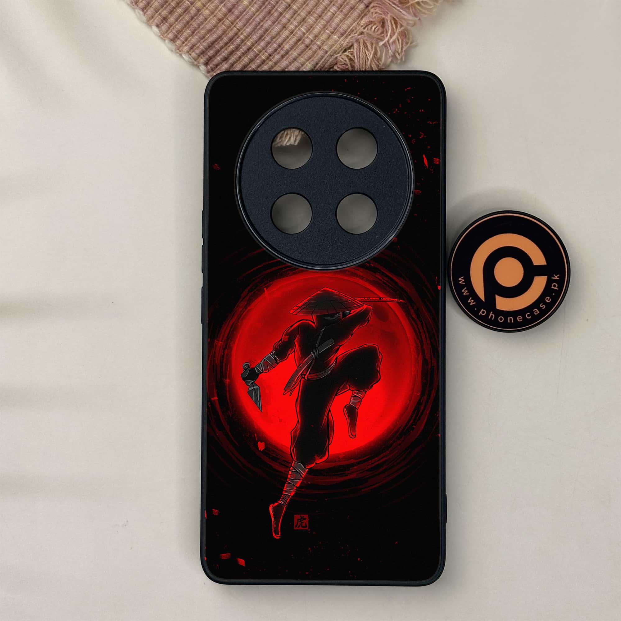 Honor X9c 5G - Ninja Series - Premium Metal Printed soft Bumper shock Proof Case