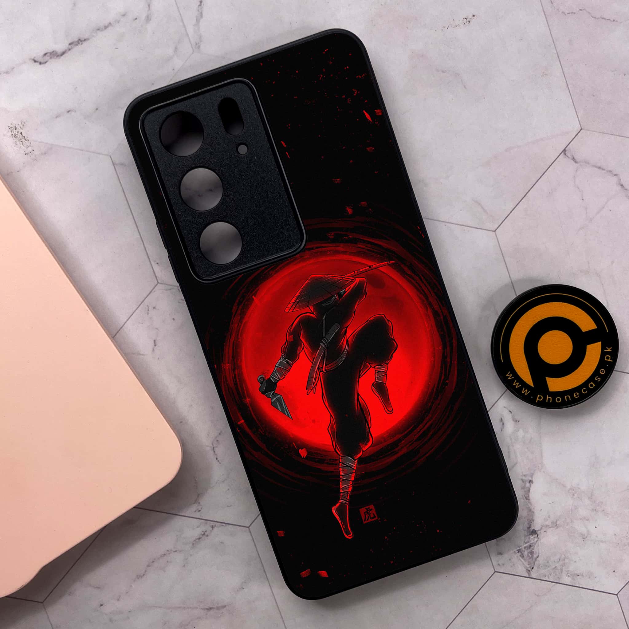 Realme C75x 4G - Ninja Series - Premium Metal Printed soft Bumper shock Proof Case