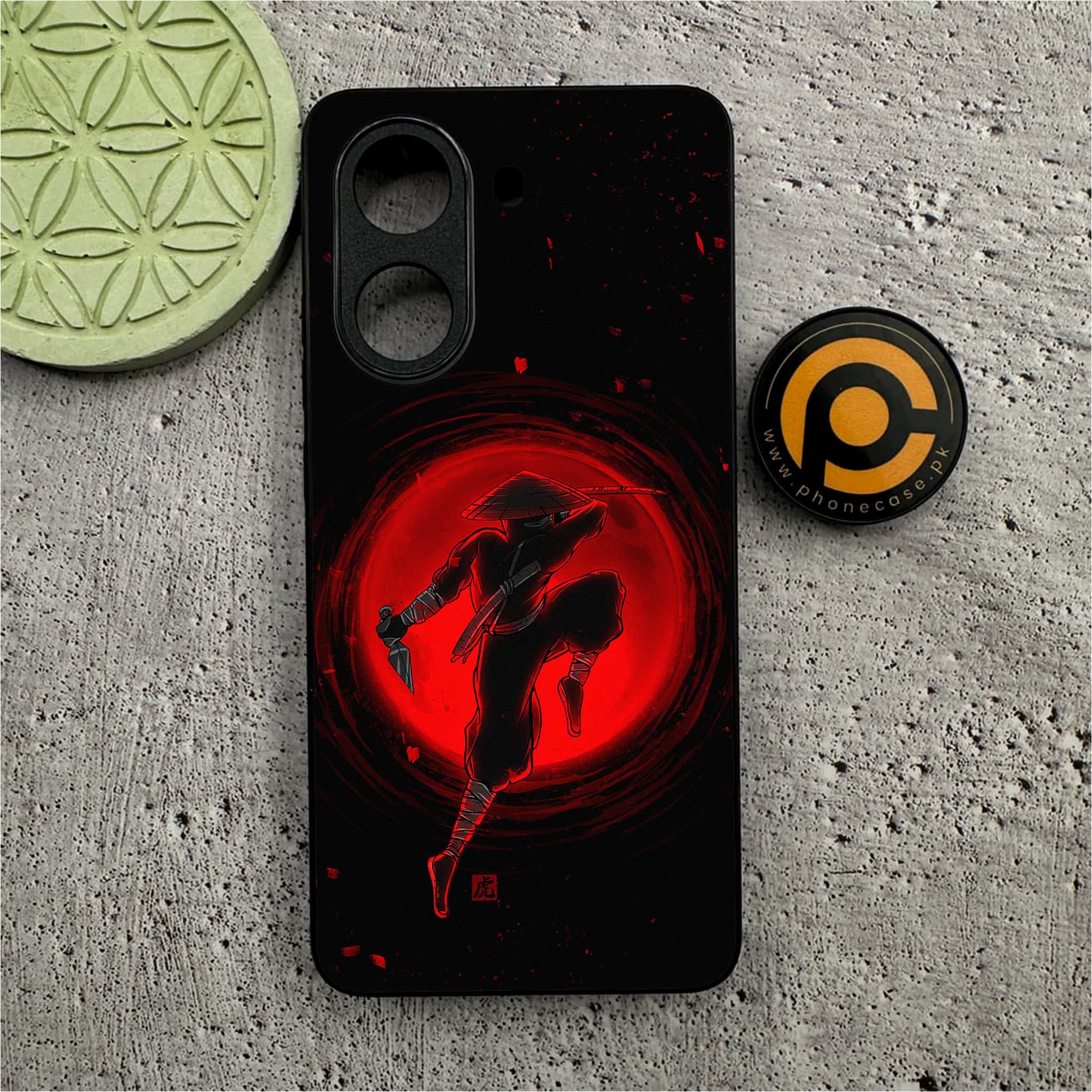 Xiaomi Redmi Turbo 4 - Ninja Series - Premium Metal Printed soft Bumper shock Proof Case