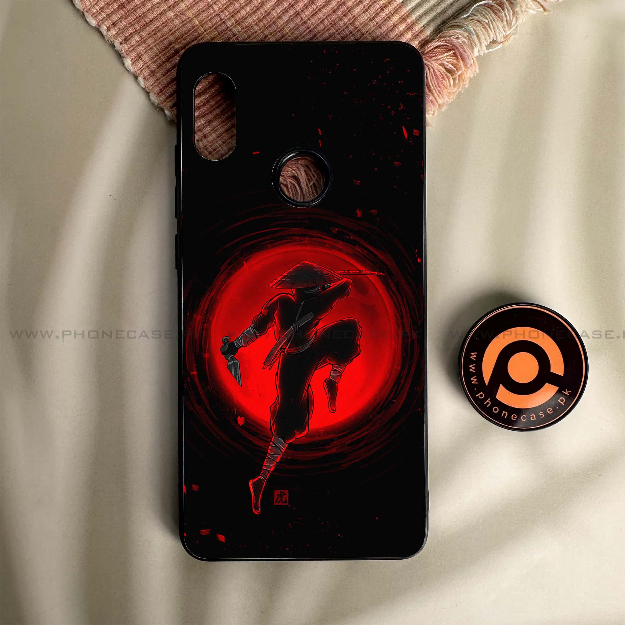 Redmi Note 5/Note 5 Pro - Ninja Series - Premium Metal Printed soft Bumper shock Proof Case