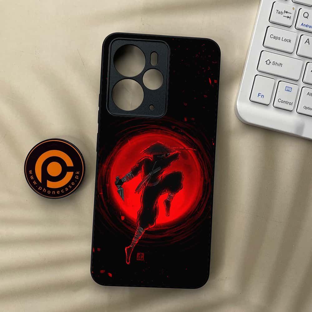Realme 14 5G - Ninja Series - Premium Metal Printed soft Bumper Shock Proof Case