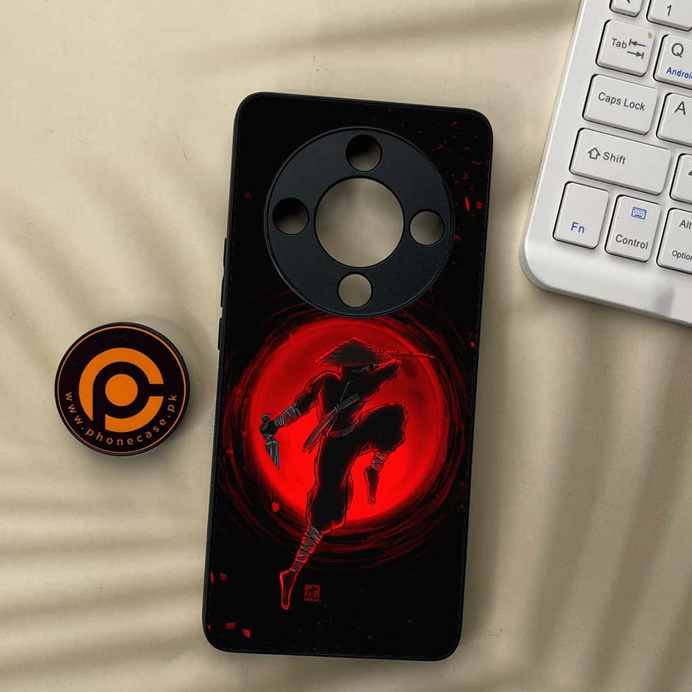 HONOR X9b 5G - Ninja Series - Premium Metal  Printed soft Bumper shock Proof Case