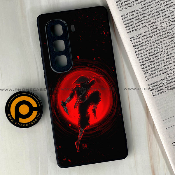 Infinix Hot 50 Pro Plus - Ninja Design 5 - Premium Printed Glass soft Bumper shock Proof Case CS-21986