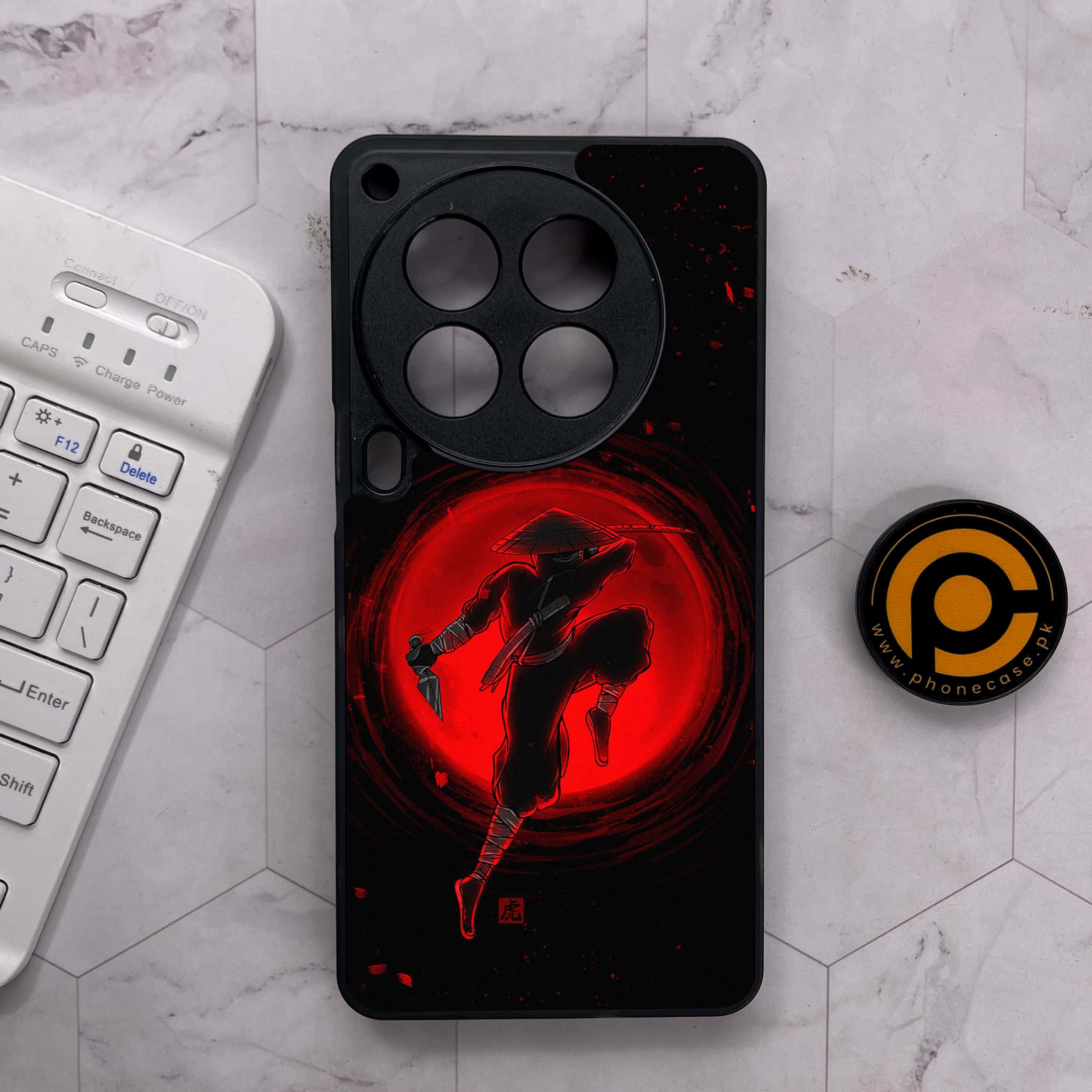 Tecno Camon 30 Premier - Ninja Series - Premium Metal Printed soft Bumper shock Proof Case