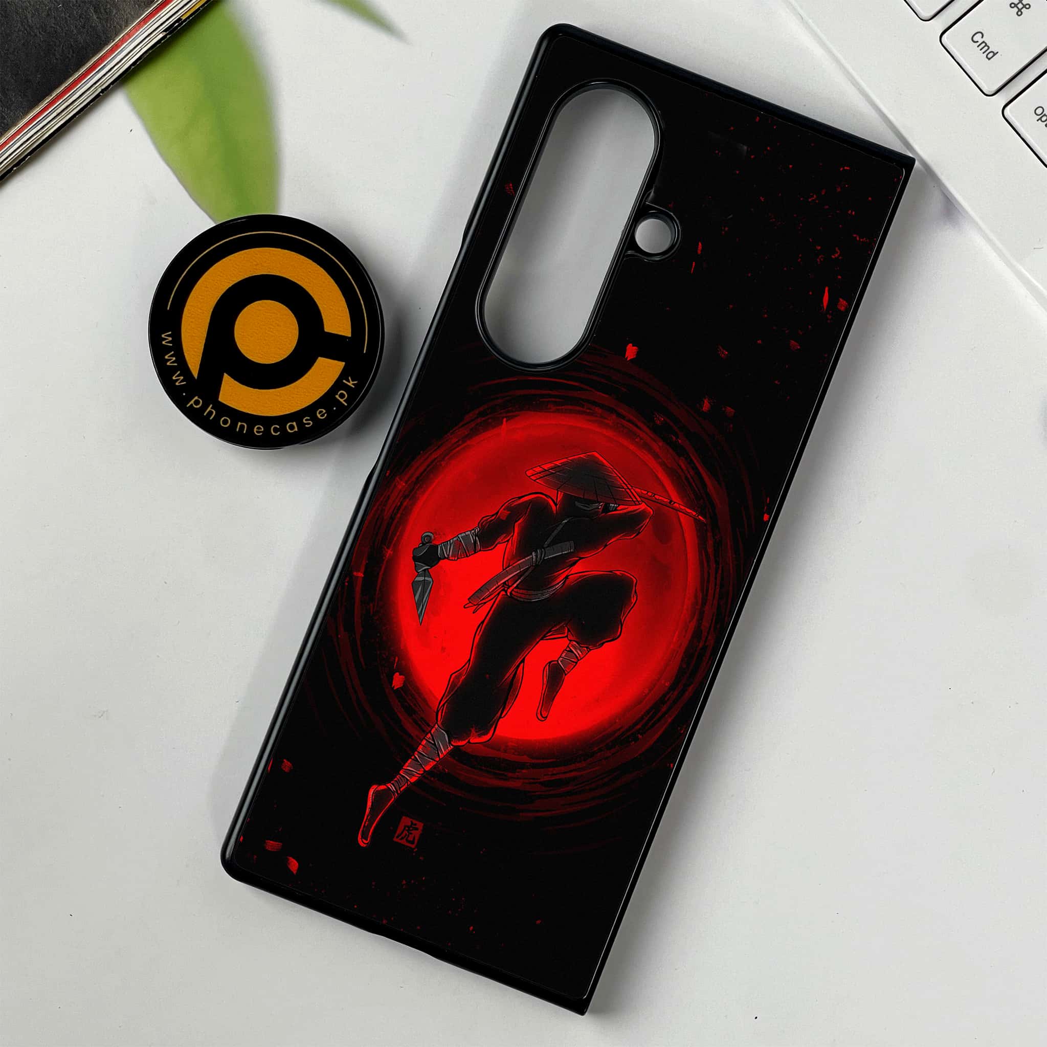 Samsung Galaxy Z Fold 7 - Ninja Series - Premium Metal Printed soft Bumper shock Proof Case