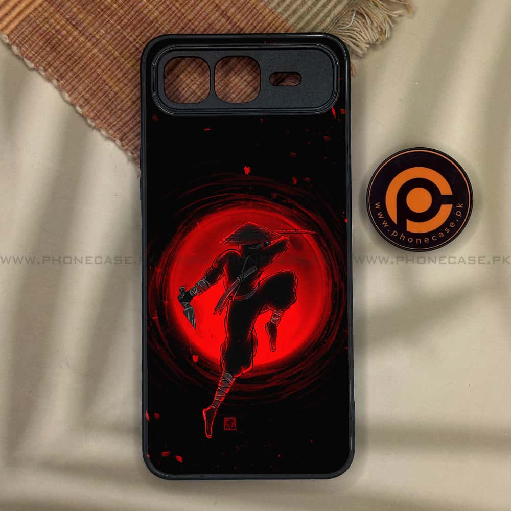 Infinix Smart 10 Plus - Ninja Series - Premium Metal Printed soft Bumper shock Proof Case