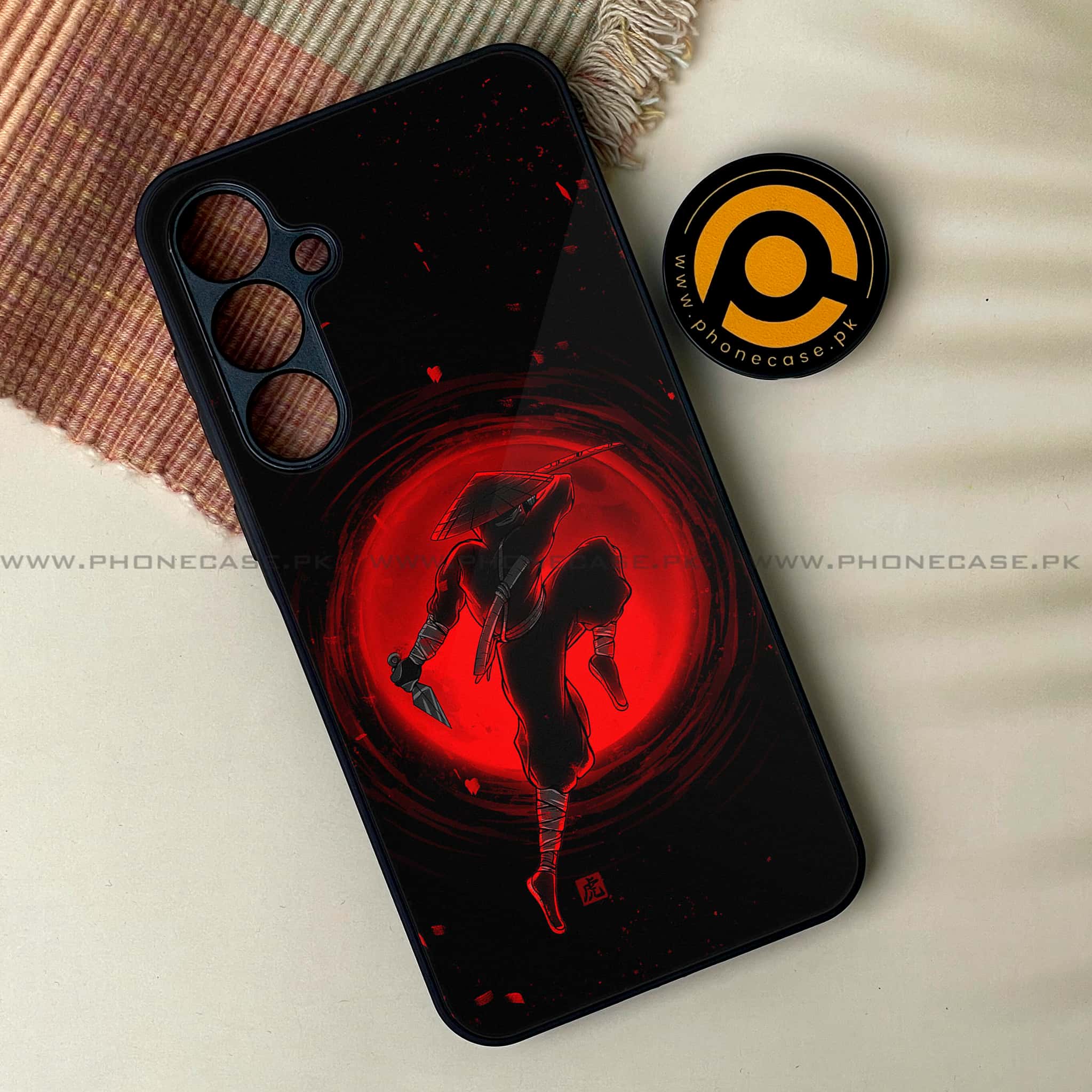 Samsung Galaxy A05s - Ninja Series - Premium Metal Printed soft Bumper shock Proof Case