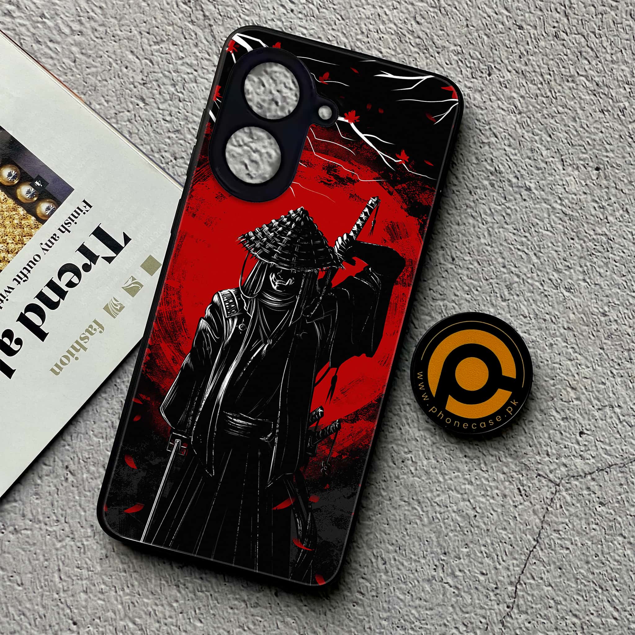 Xiaomi Redmi A5 - Ninja Series - Premium Metal Printed soft Bumper shock Proof Case