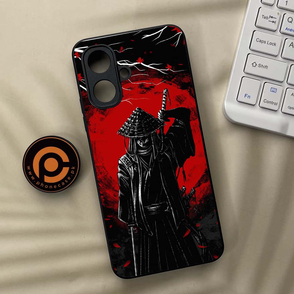 Tecno Spark Go 2 - Ninja Series - Premium Metal Printed soft Bumper Shock Proof Case
