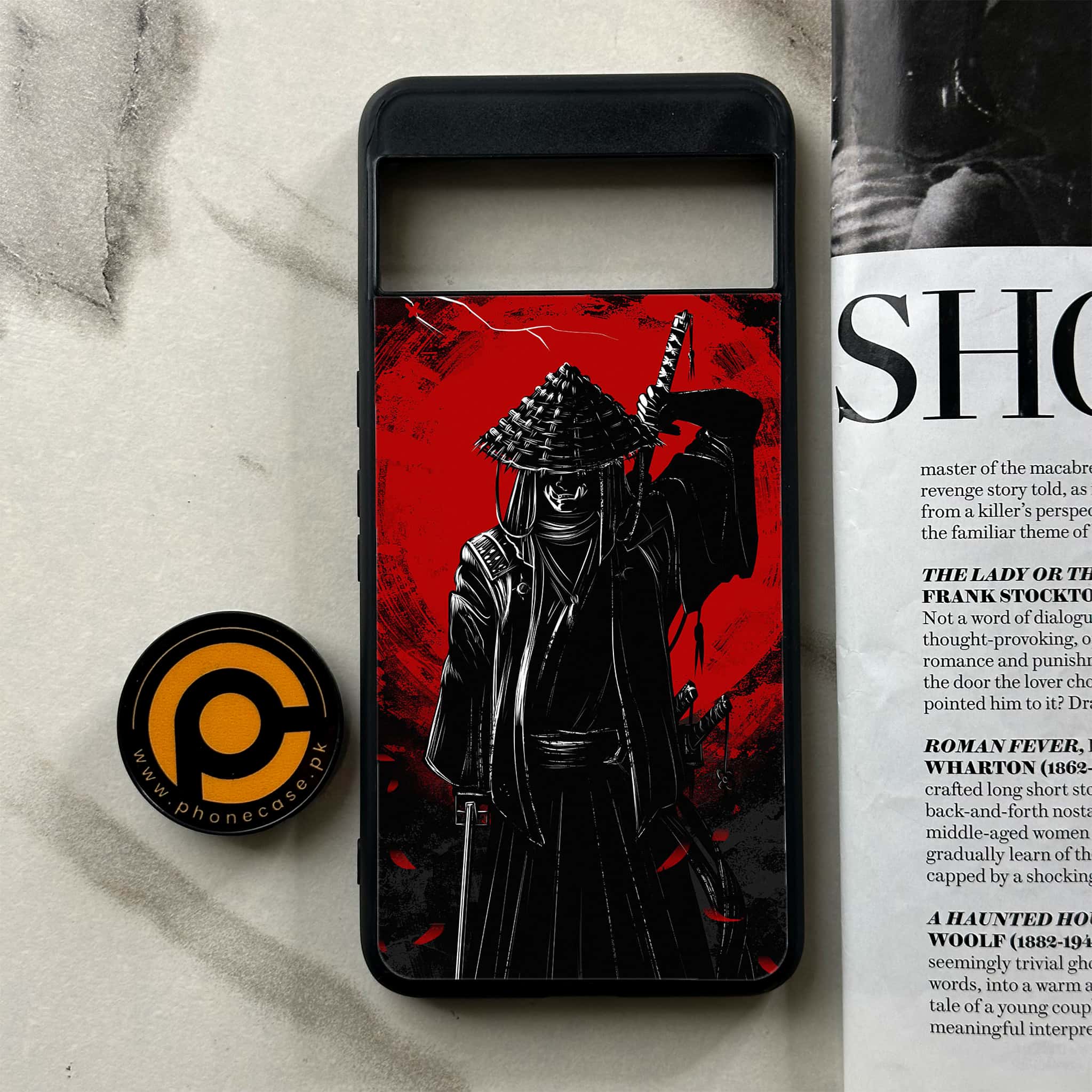 Google Pixel 8a - Ninja Series - Premium Printed soft Bumper Shock Proof Case