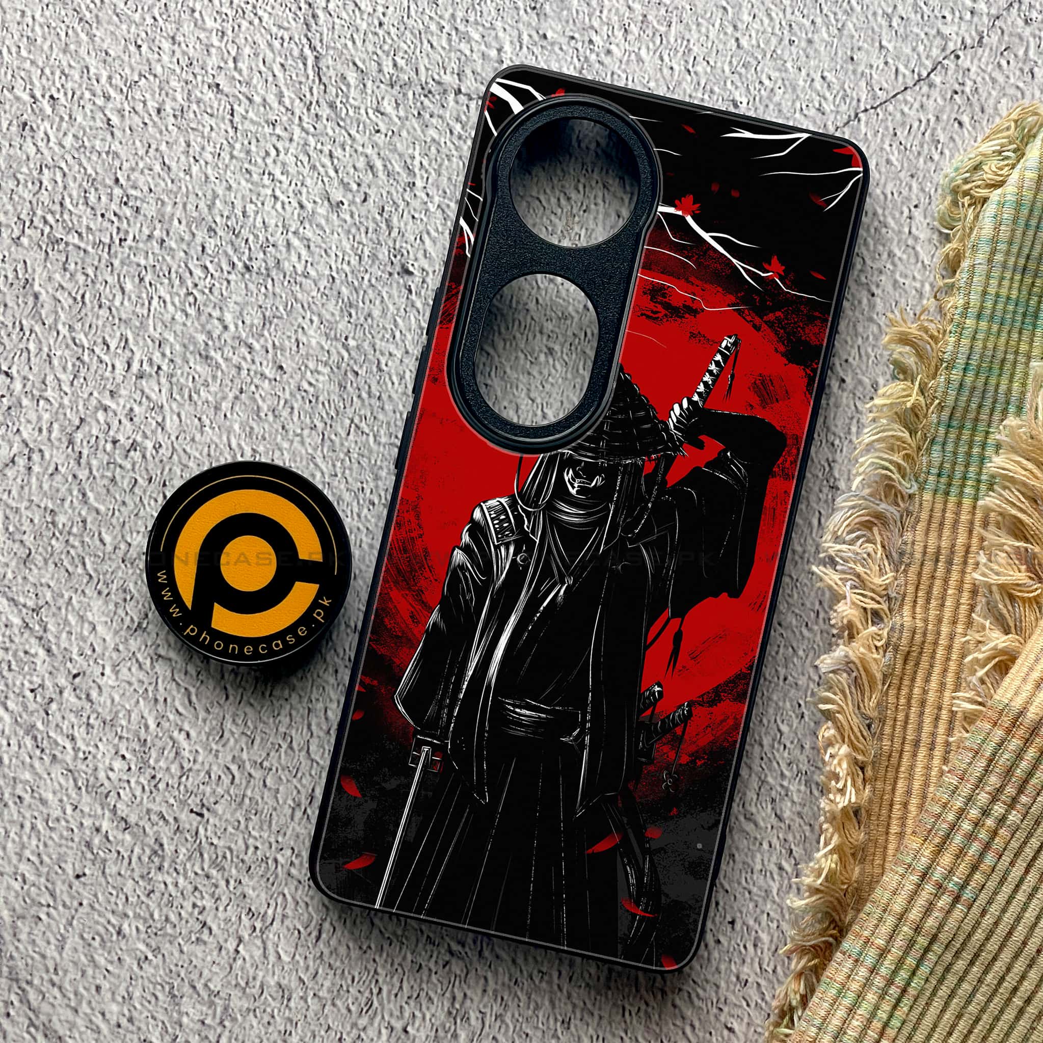 Vivo S19 Pro - Ninja Series - Premium Metal Printed soft Bumper shock Proof Case