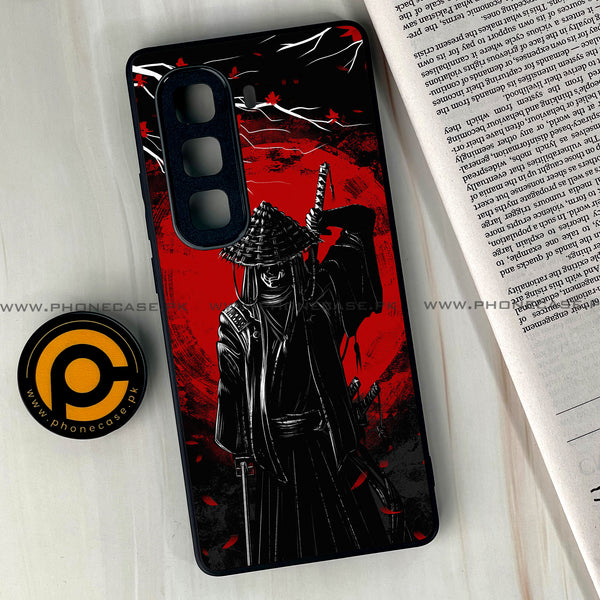 Infinix Hot 50 Pro Plus - Ninja Design 6 - Premium Metal Printed soft Bumper shock Proof Case CS-43984