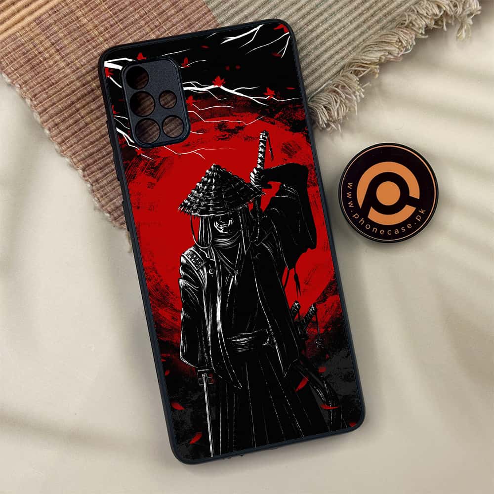 Samsung Galaxy A71 -  Ninja Series - Premium Metal Printed soft Bumper shock Proof Case