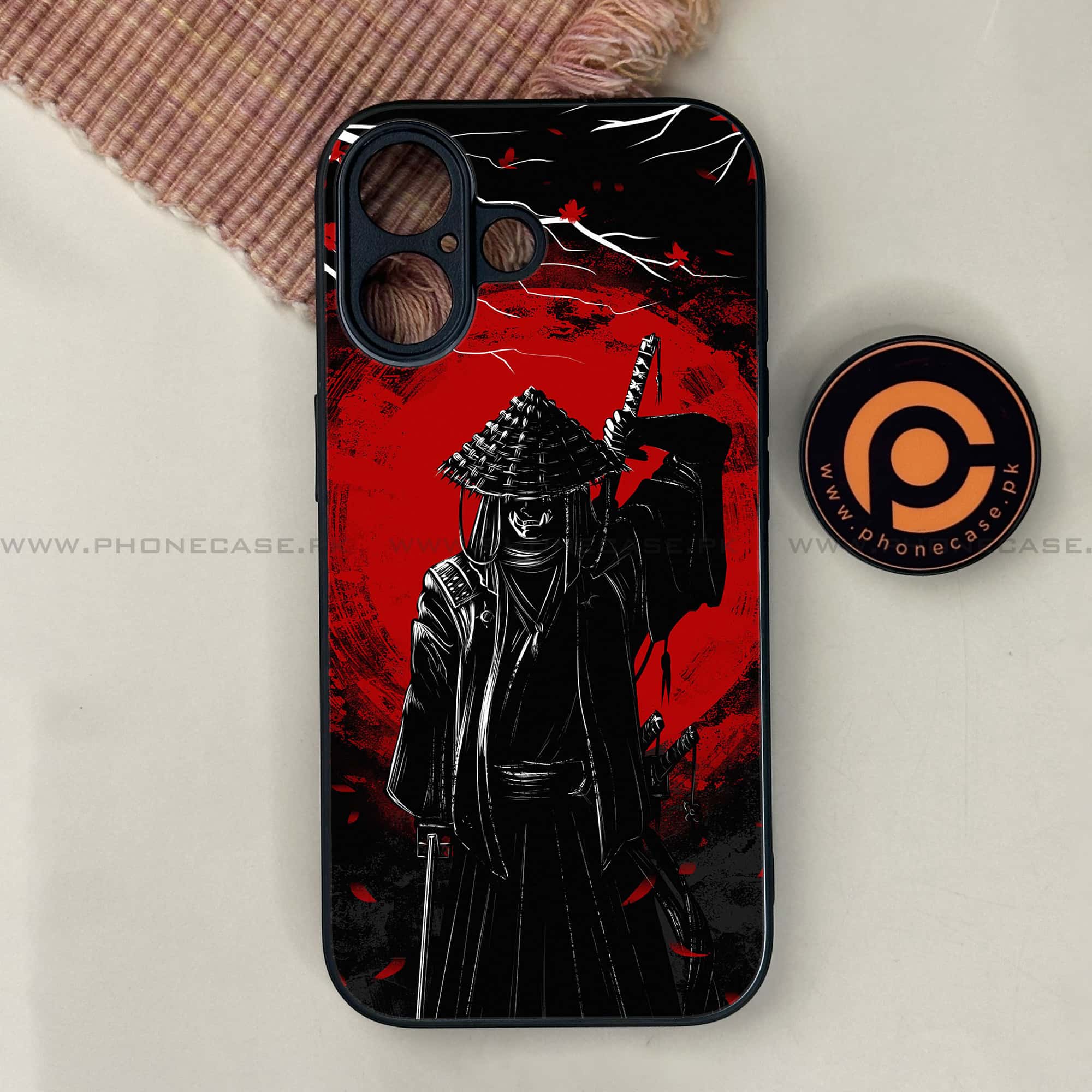 iPhone 17 - Ninja Series - Premium Printed Glass soft Bumper shock Proof Case