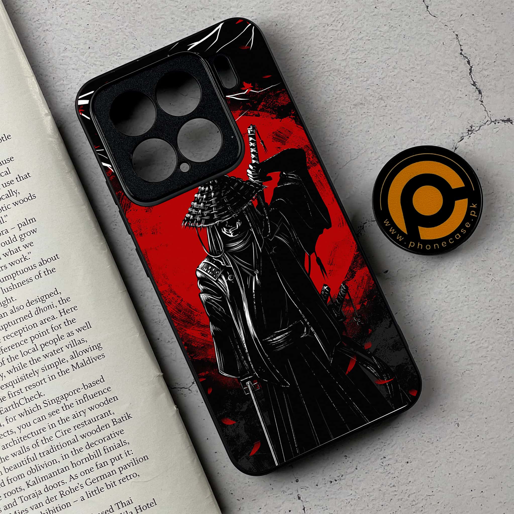 Xiaomi 15 - Ninja Series - Premium Metal Printed soft Bumper shock Proof Case