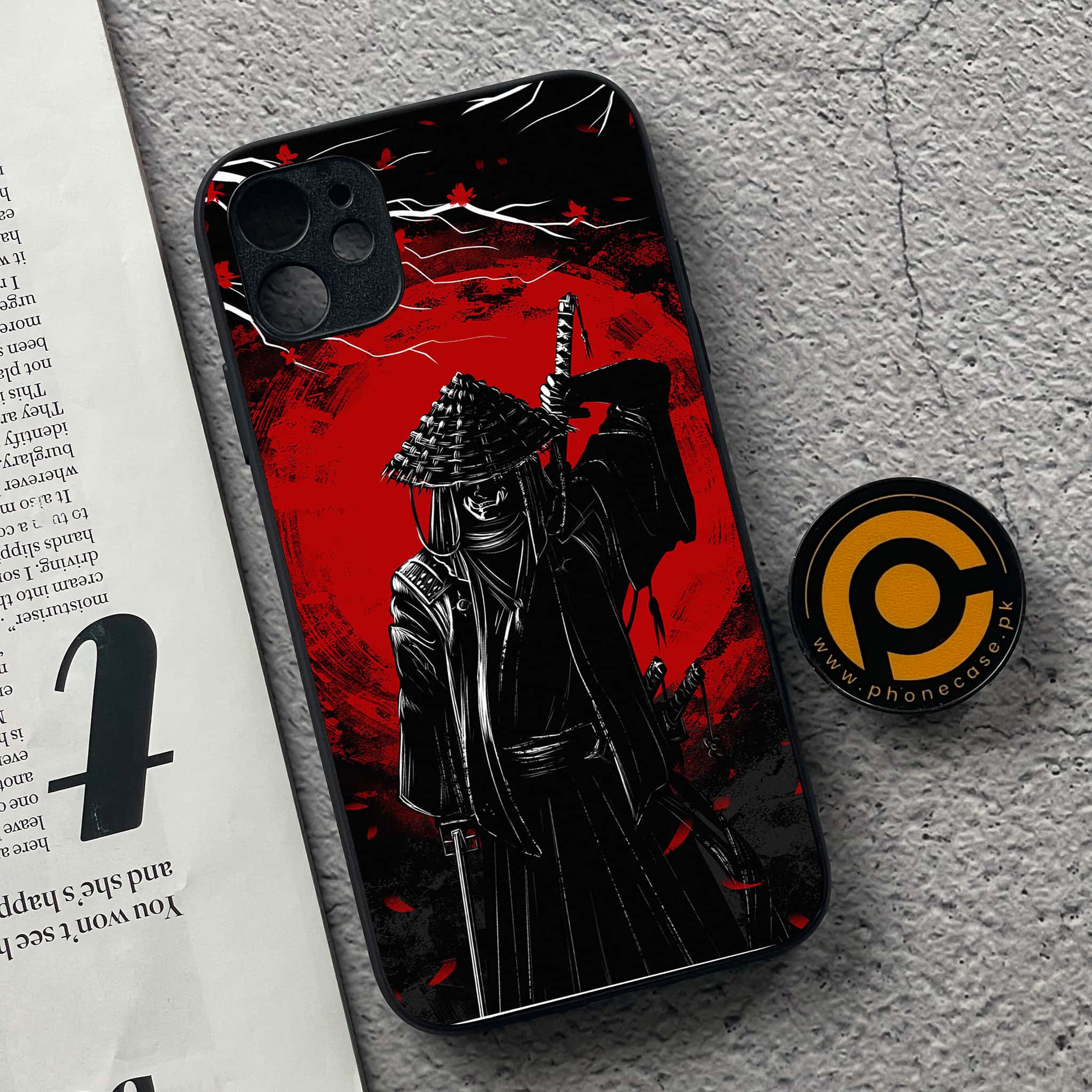 iPhone 11 Ninja Series  Premium Printed Glass soft Bumper shock Proof Case