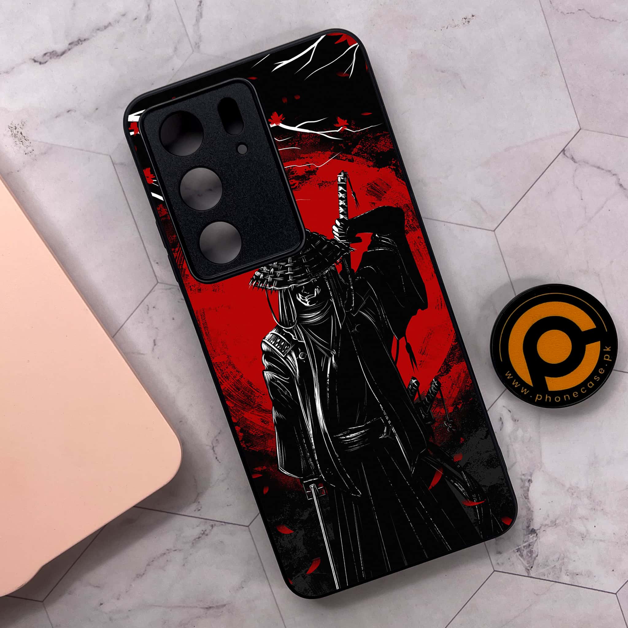 Realme C75x 4G - Ninja Series - Premium Metal Printed soft Bumper shock Proof Case