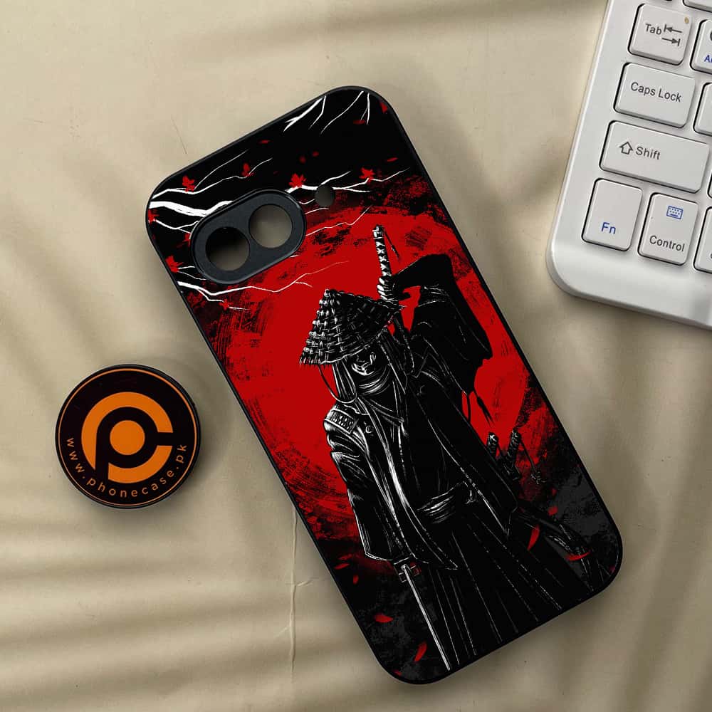 Google Pixel 9a - Ninja Series - Premium Metal Printed soft Bumper Shock Proof Case