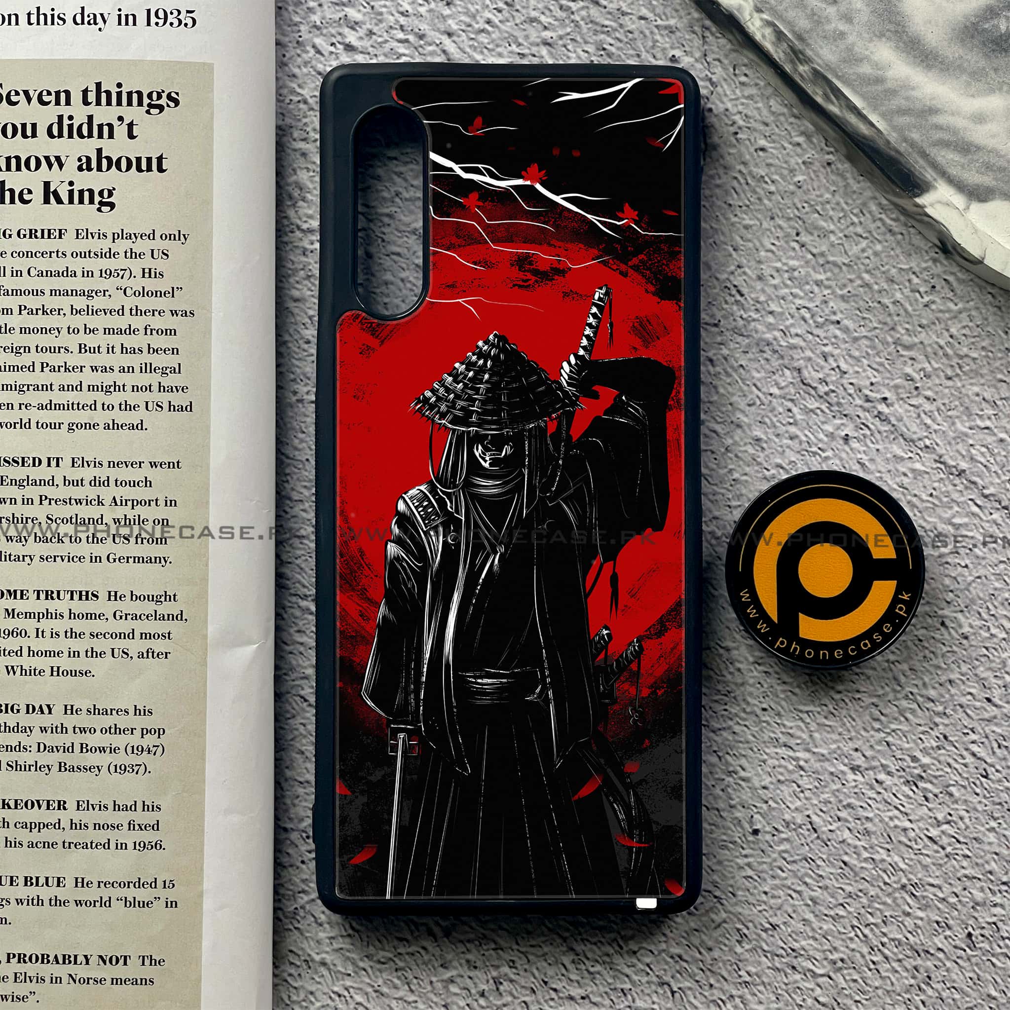 LG G9 - Ninja Series - Premium Metal Printed soft Bumper shock Proof Case