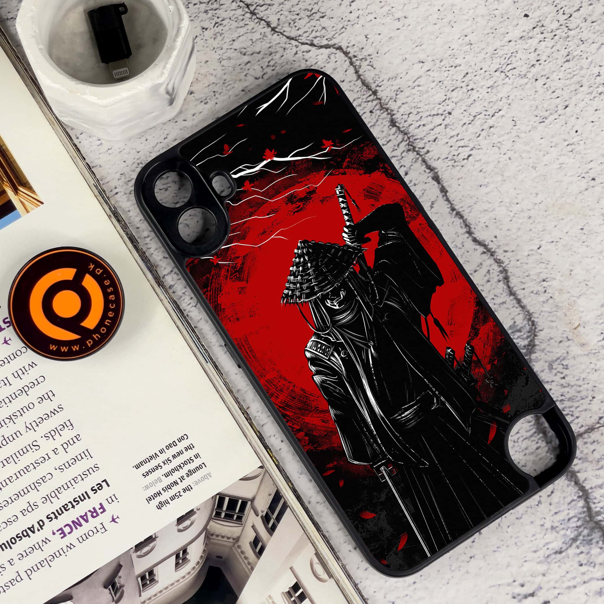 Nothing CMF Phone 1 - Ninja Series - Premium Metal Printed soft Bumper Shock Proof Case