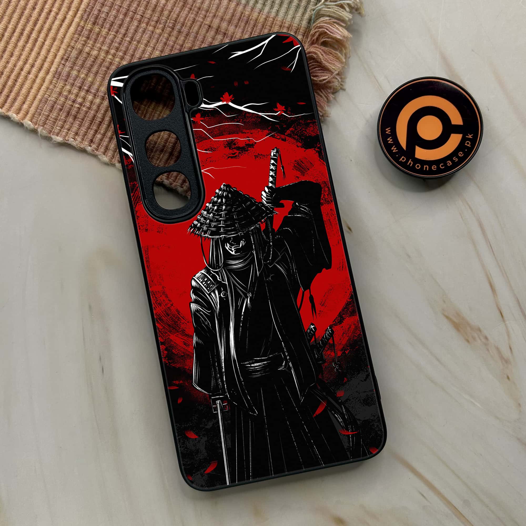 Vivo Y400 - Ninja Series - Premium Metal Printed soft Bumper shock Proof Case