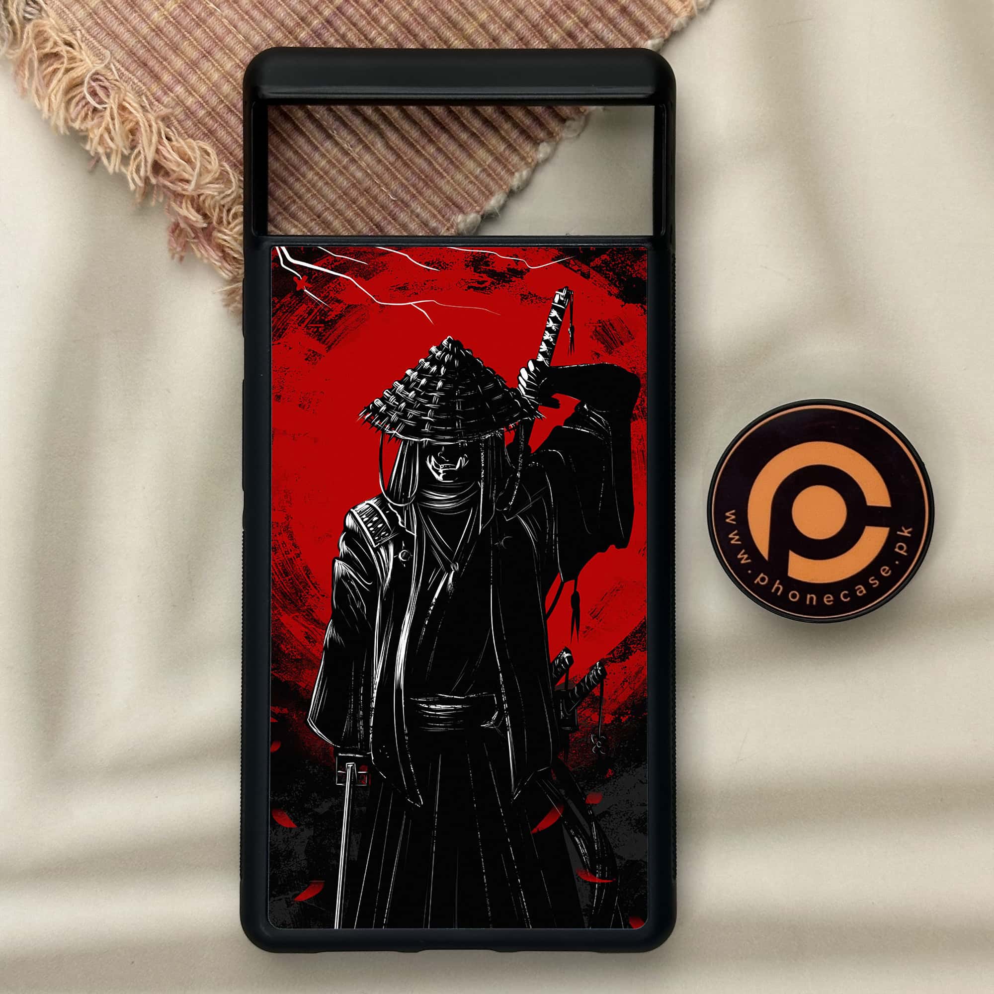 Google Pixel 6 - Ninja Series - Premium Metal Printed soft Bumper Shock Proof Case