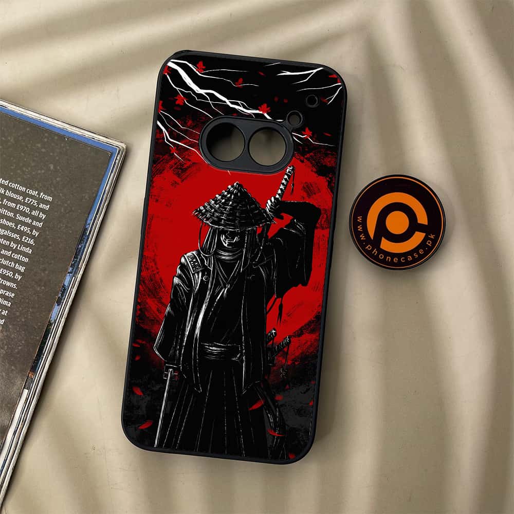 Nothing Phone (2a) - Ninja Series - Premium Metal Printed soft Bumper Shock Proof Case