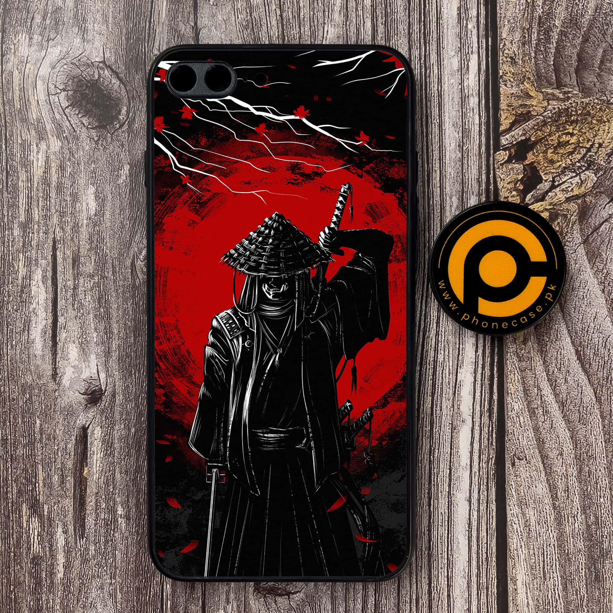 iPhone 7 Plus  - Ninja Series - Premium Metal Printed soft Bumper shock Proof Case