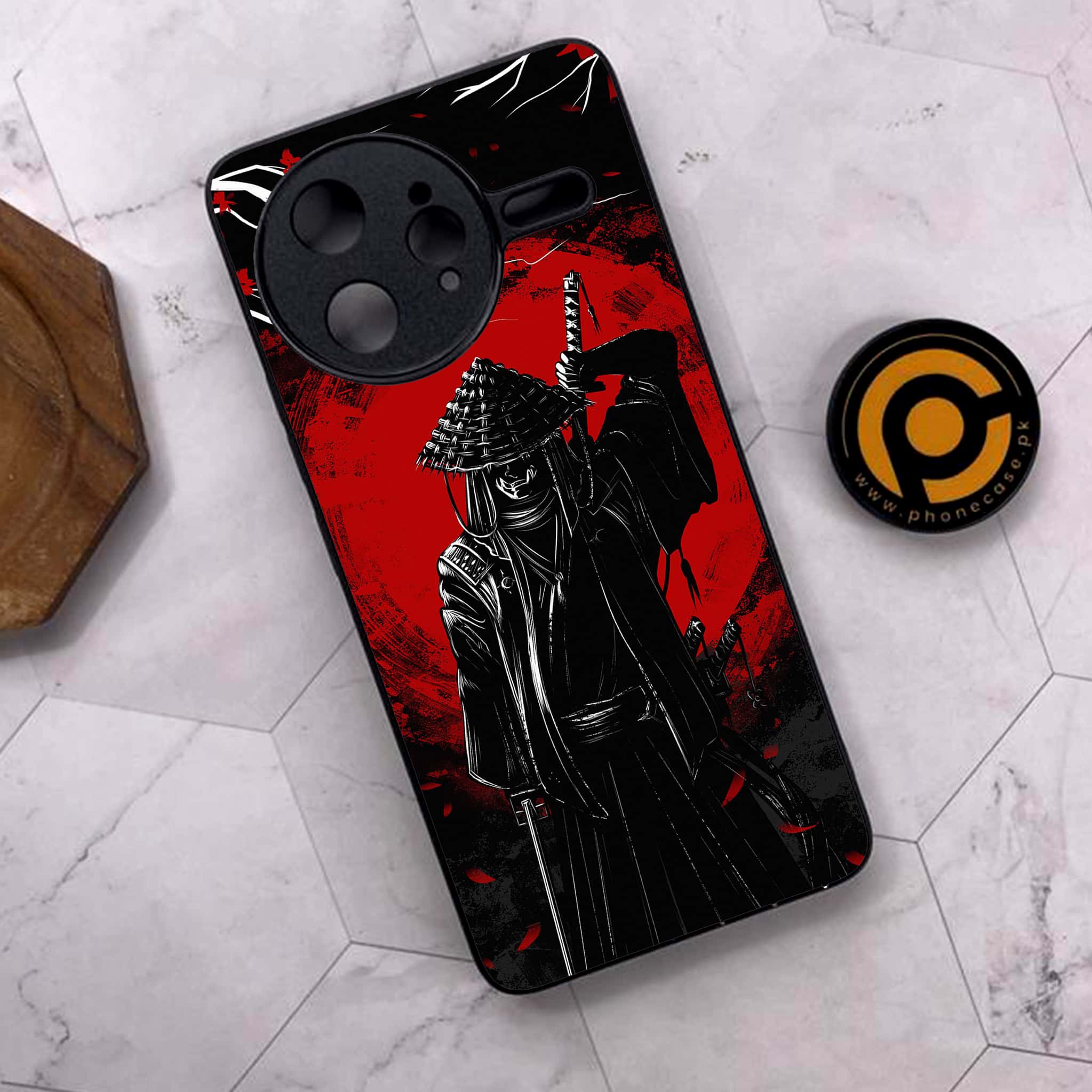 Xiaomi Poco F7 Ultra 5G - Ninja Series - Premium Metal Printed soft Bumper shock Proof Case