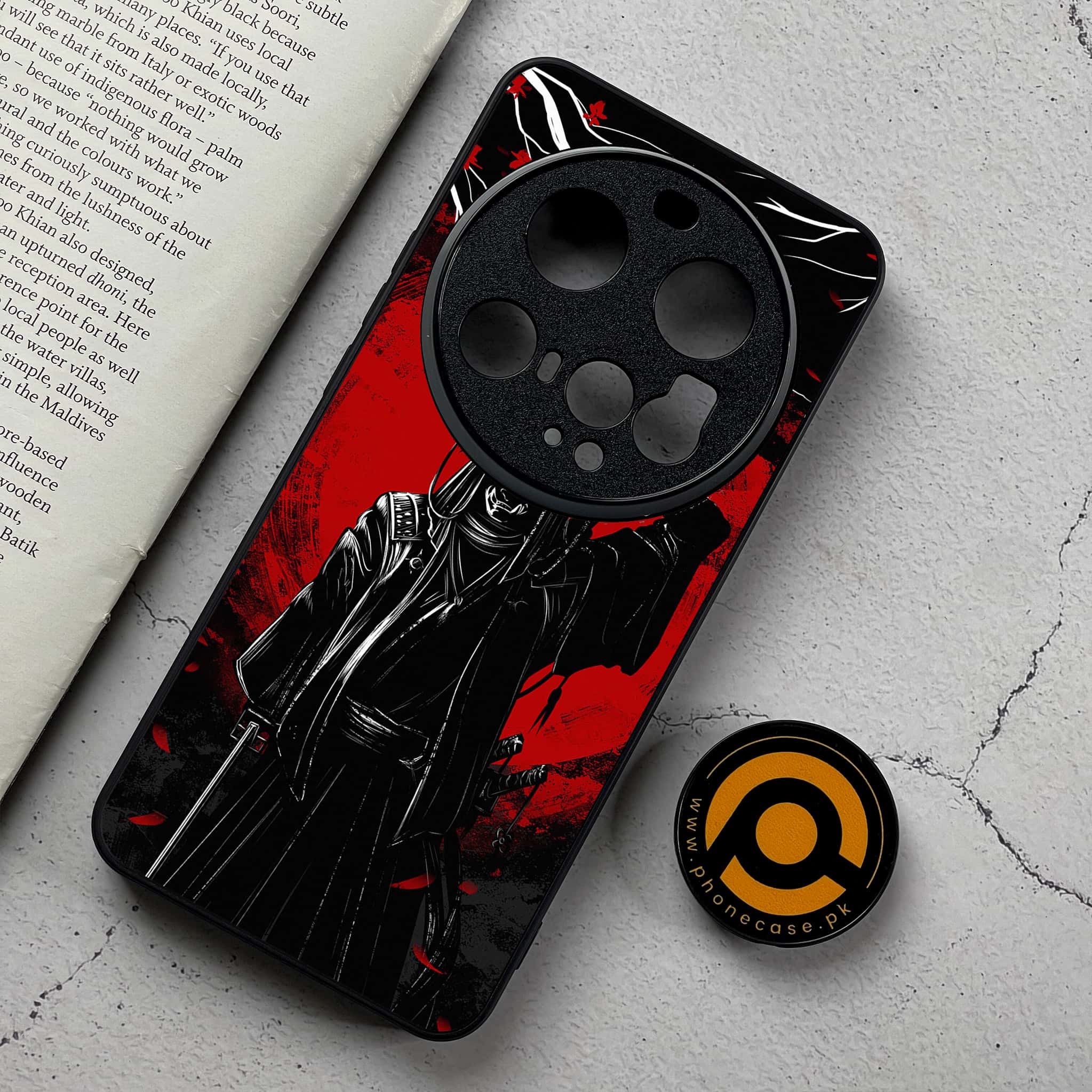 Xiaomi 15 Ultra - Ninja Series - Premium Metal Printed Soft Bumper Shockproof Case