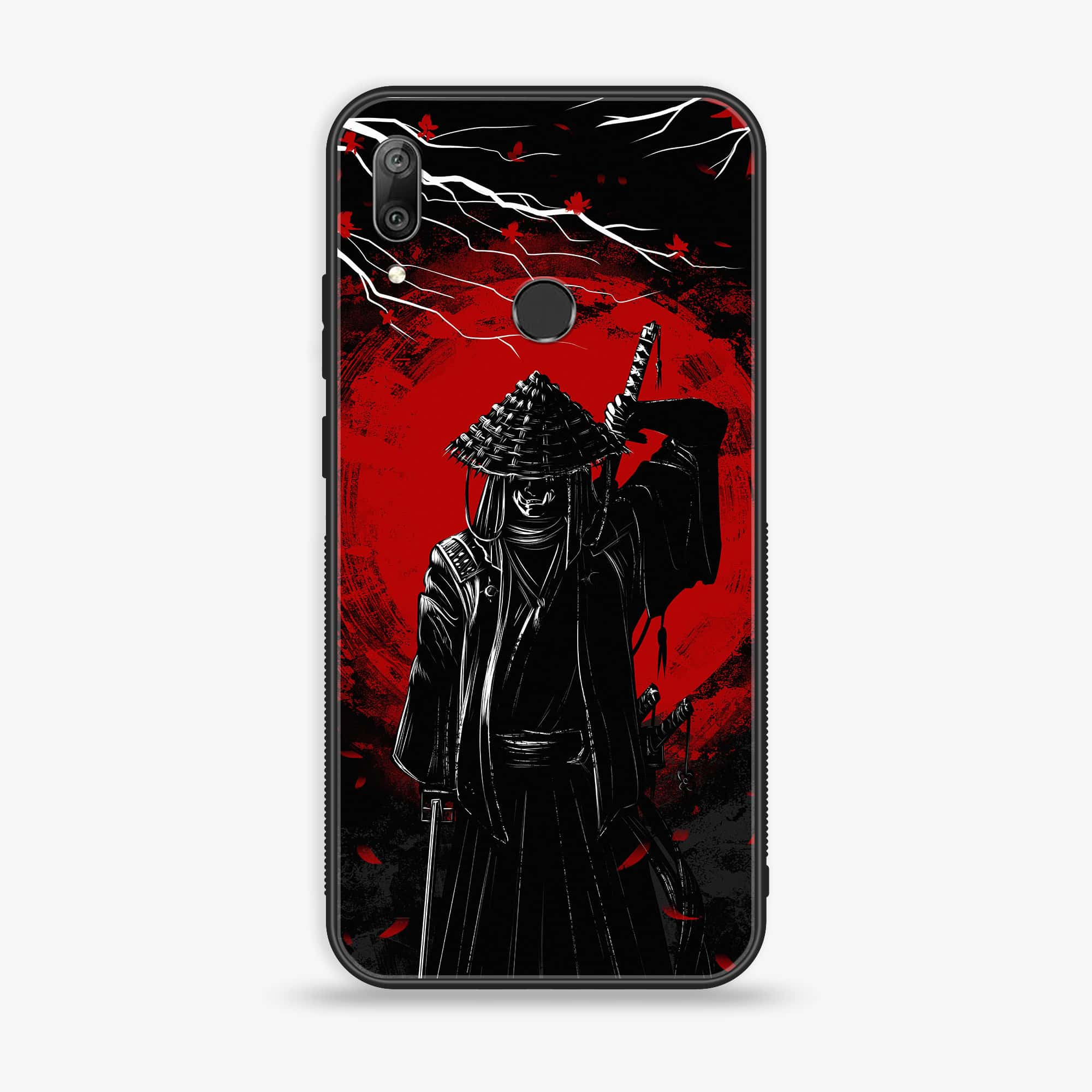 Huawei Y7 Prime (2019) - Ninja Series - Premium Printed Glass soft Bumper shock Proof Case