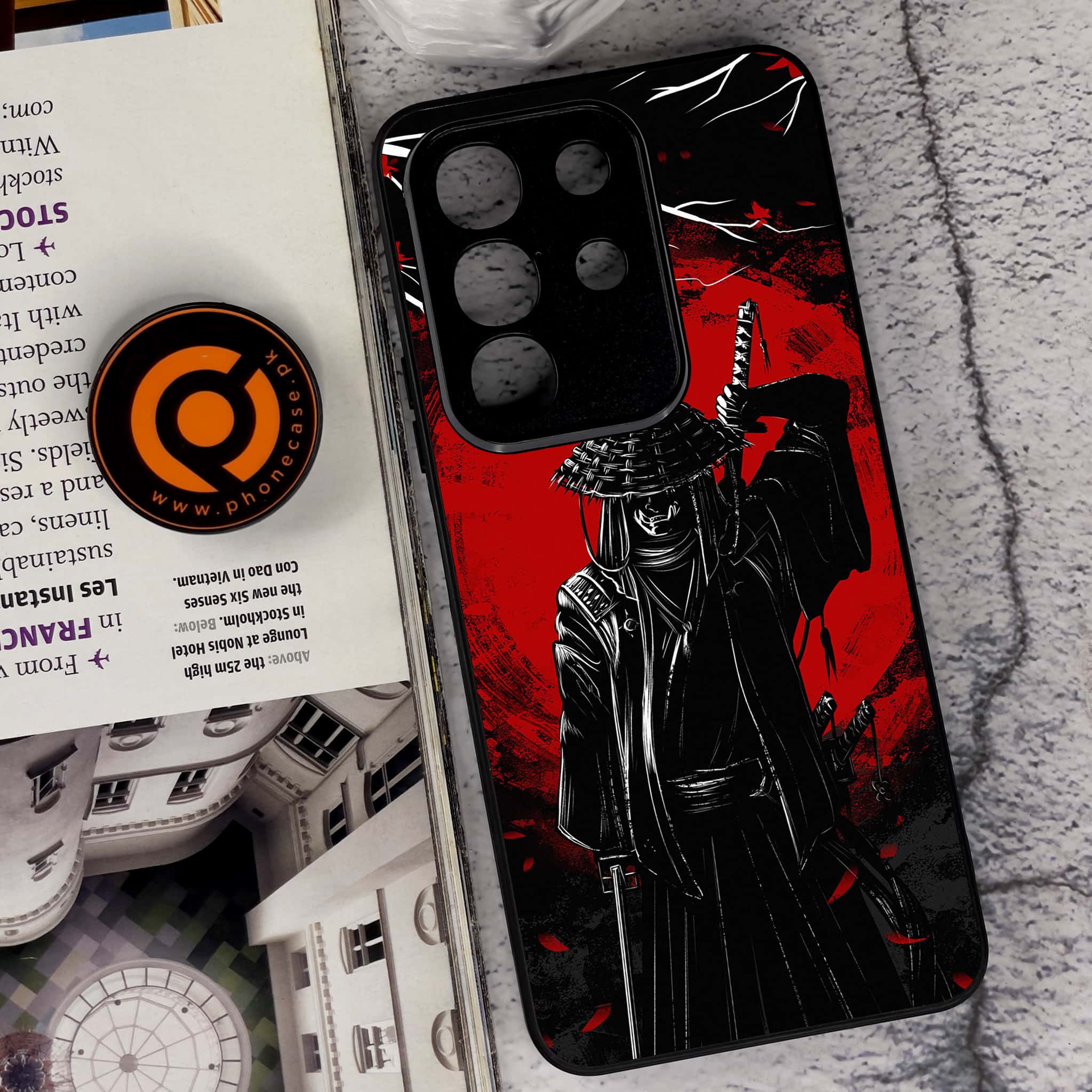 Vivo Y29 4G - Ninja Series - Premium Metal Printed soft Bumper Shock Proof Case