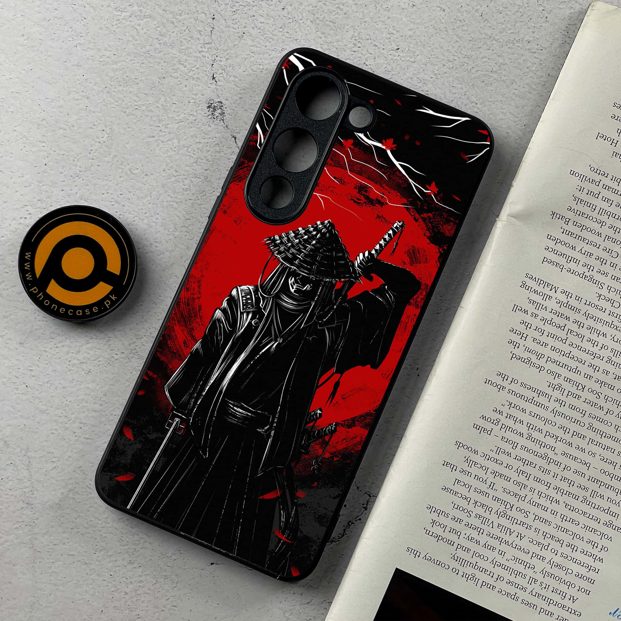 Vivo Y04 - Ninja Series - Premium Metal Printed Soft Bumper Shockproof Case