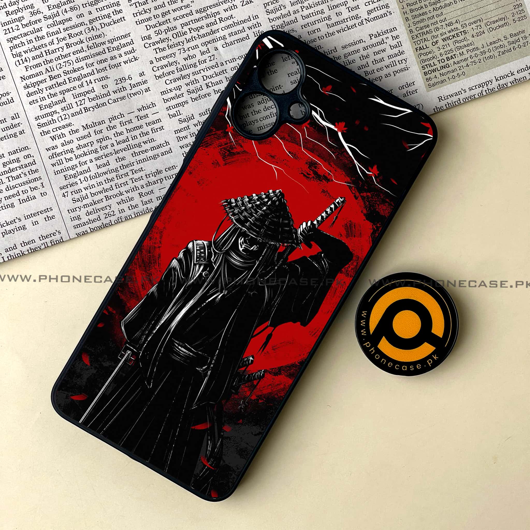 Samsung Galaxy A06  - Ninja Series - Premium Metal Printed soft Bumper shock Proof Case