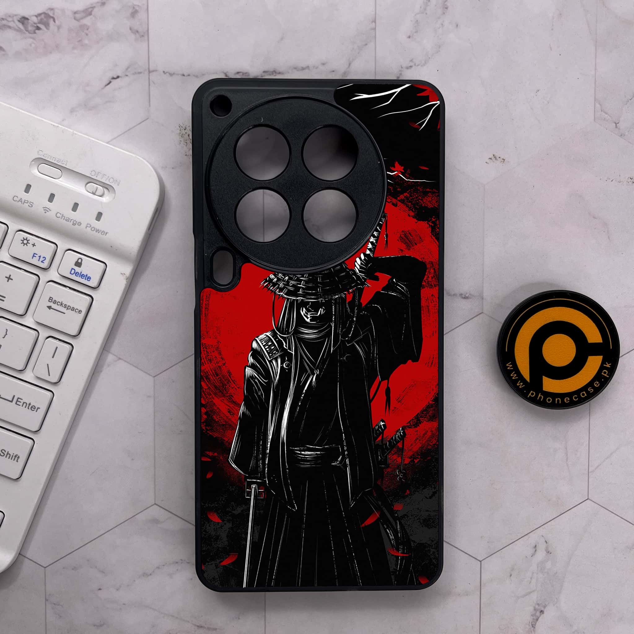 Tecno Camon 30 Premier - Ninja Series - Premium Metal Printed soft Bumper shock Proof Case