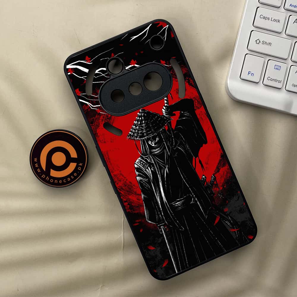 Nothing Phone 3a - Ninja Series - Premium Metal  Printed soft Bumper shock Proof Case