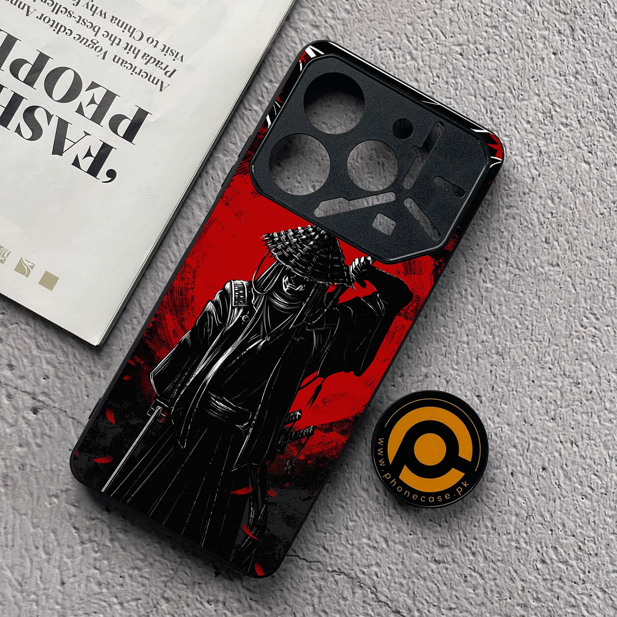 Tecno Pova 6 Neo - Ninja Series - Premium Metal  Printed soft Bumper shock Proof Case